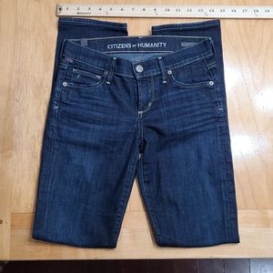 CITIZENS OF HUMANITY sz24 Ava low rise strait leg